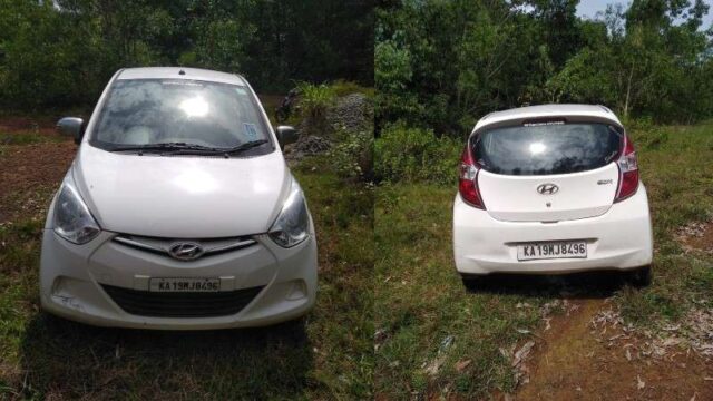 The car used to kill Fazil was found near Inna Kadekunja in Karkala